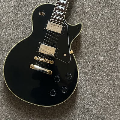 1972 Greco Japan EG-420B Les Paul Custom (Ebony) | Reverb UK
