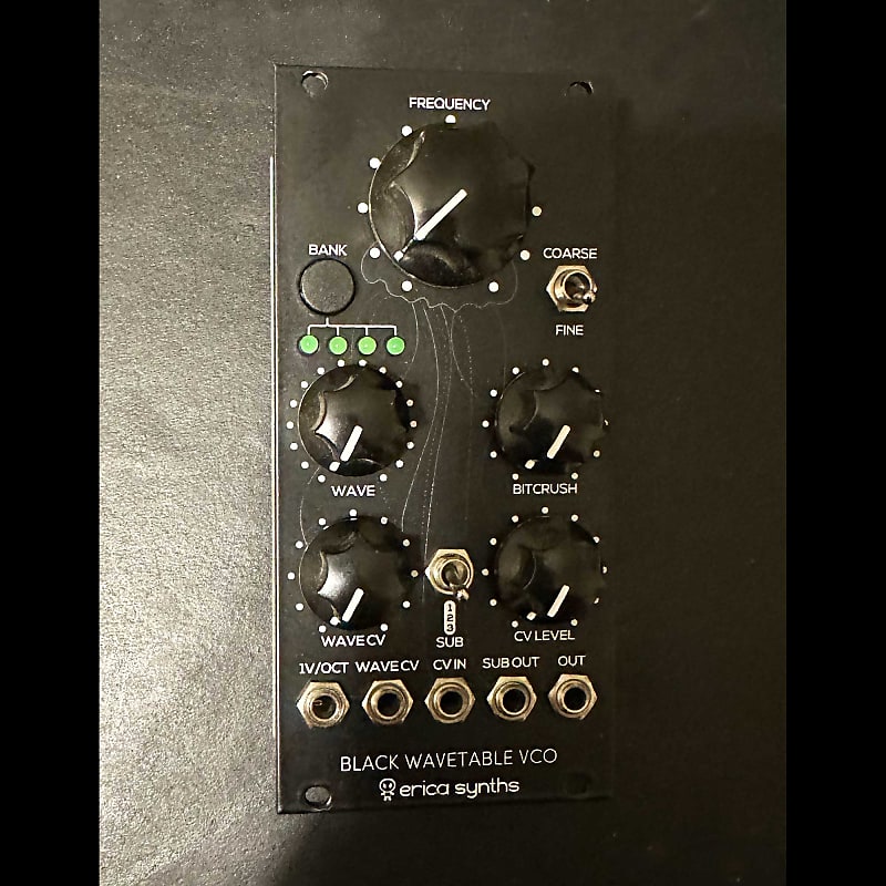Erica Synths Black Wavetable VCO