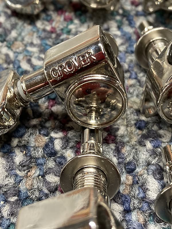 Grover Locking Tuners Nickel 3x3 Reverb