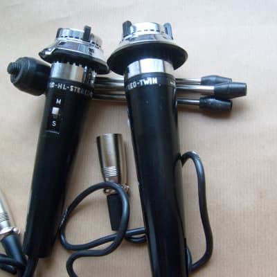配信機器・PA機器・レコーディング機器 AKG-D11D-HL-STEREO-TWIN Made in Austria Tested. AKG TWIN microphone D11D HL stereo twin Austria