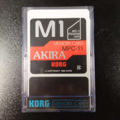 Korg MPC-11 Memory Card M-1 synth 1988