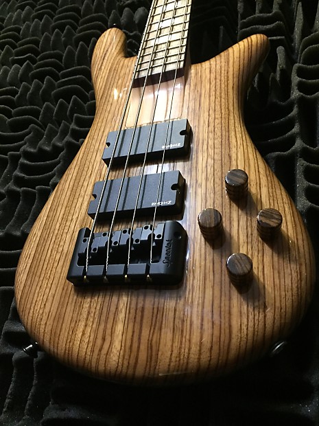 Spector Rebop 4DLX EX 2008 Zebrawood 4 String Euro Czech