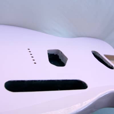 Telecaster Body / SHELL PINK /2-Piece/ GLOSS / Alder ( Fender Tele Specs) image 4