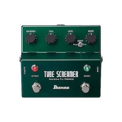 【Ibanez】TS808DX Tube Screamer Ibanez TS808DX Tube Screamer Distortion Effect Pedal with