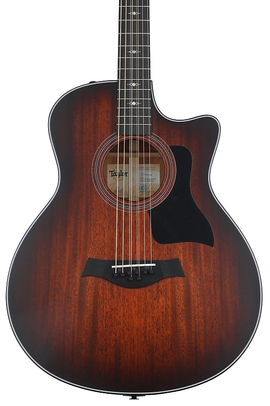 Taylor 326ce Baritone-8 Special Edition 8-string Acoustic-electric Guitar - Shaded Edgeburst image 1
