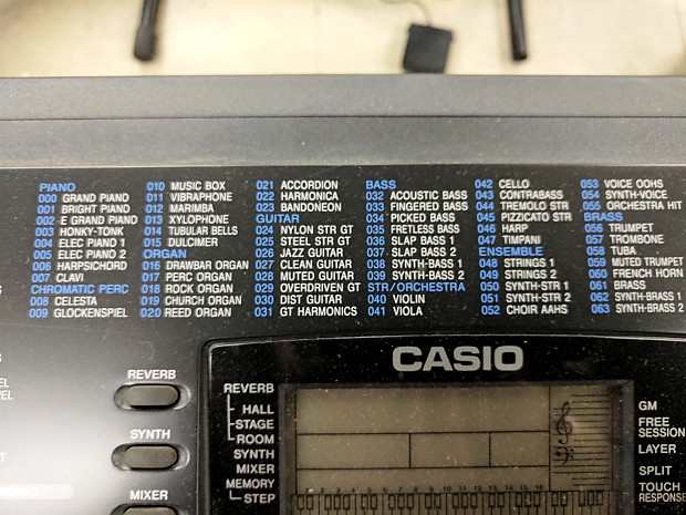 Casio ctk shop 611 midi