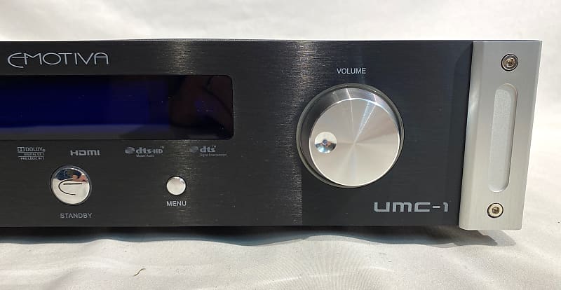 Emotiva UMC-1 Preamp Processor w/ Original Remote Black