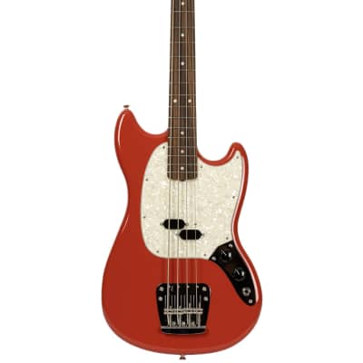 New Fender Vintera '60s Mustang Bass Fiesta Red (PDX) image 7
