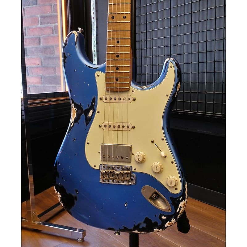 ギター xotic xsc-2 Mercedes Blue Xotic/ XSC-2 Master Grade Neck (Mercedes Blue Metallic