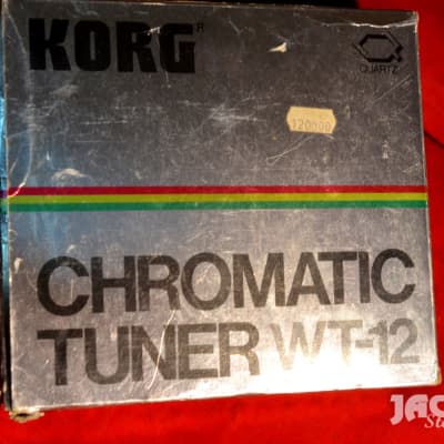 Korg WT-12 vintage tuner with box & manual image 4