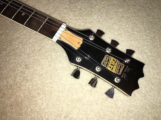 Vintage Hondo 737 Deluxe Series Les Paul Electric Guitar H737BS