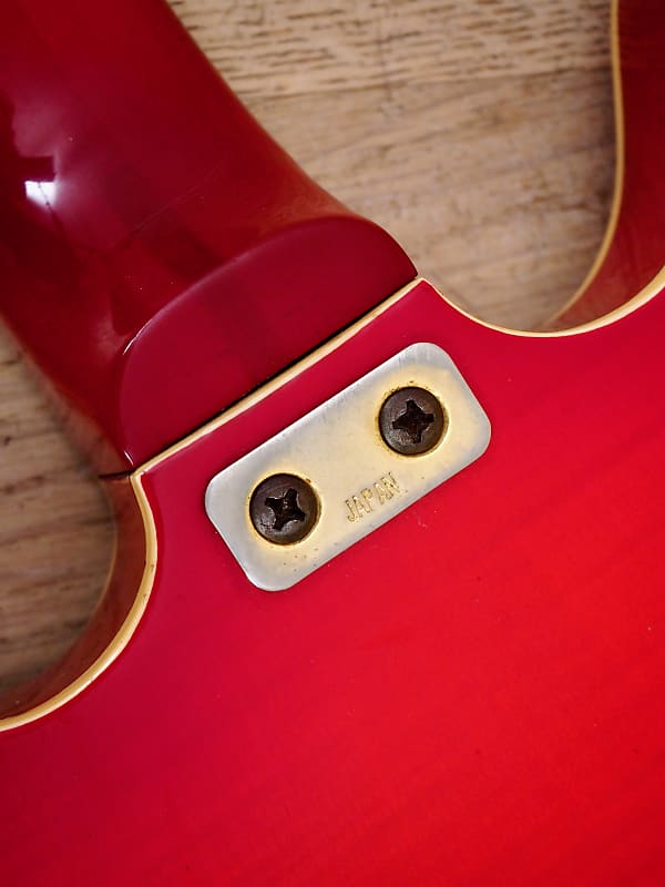 1970s Pan PH-35 Vintage Semi-Hollow 335 Electric Guitar 1970s Pan PH-35 Vintage Semi-Hollow 335 Electric Guitar