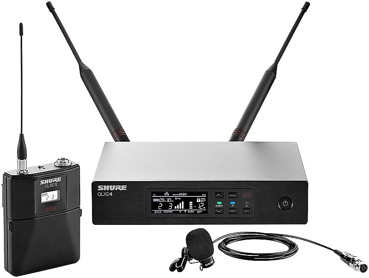 Shure QLXD14/85 Wireless Lavalier Microphone System - H50 Band image 1