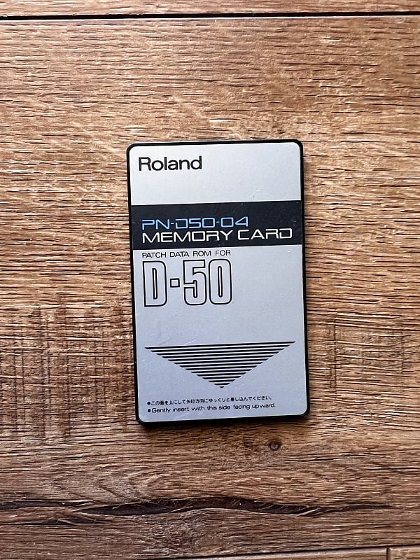 Memory card, Roland D-50 - Syntaur