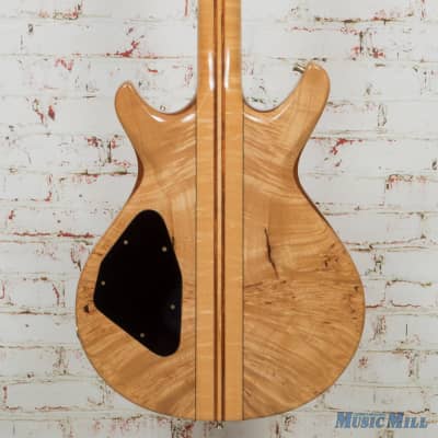 1982 Moonstone Eclipse Natural Burl Double Cut Electric Guitar (USED) image 7