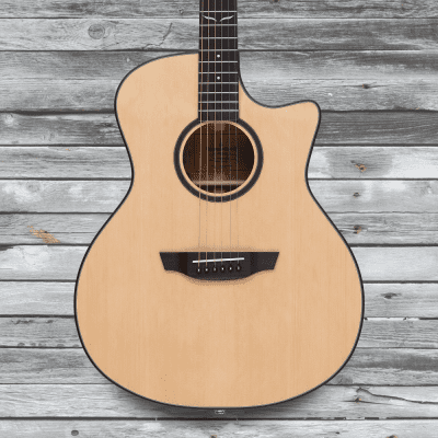 Orangewood Morgan Spruce Live Solid Top Cutaway Acoustic-Electric Guitar w/ Fishman EQ image 1