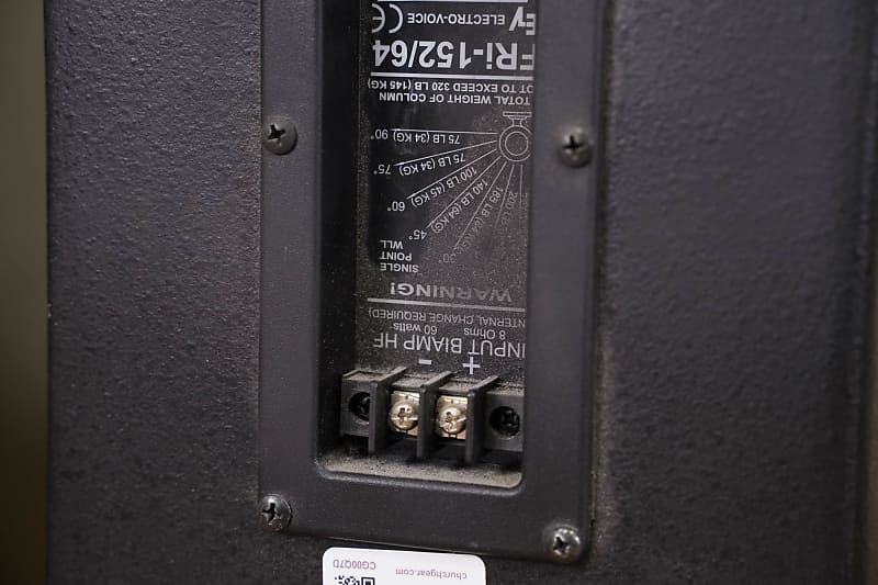 Electro Voice FRi+152/64用スピーカーキャビネット①１本 Electro Voice FRi+152/64用スピーカーキャビネット②1本