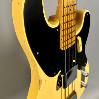 Fender Custom Shop Limited Edition 1951 Precision Bass - Aged Nocaster Blonde image 4