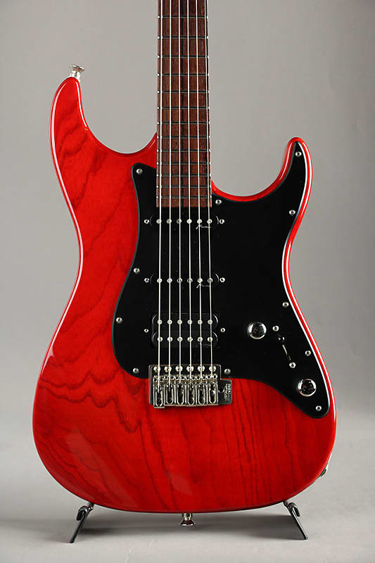 Marchione Vintage Tremolo Swamp Ash Body SSH / MarkWhitfield Red 2012 image 1