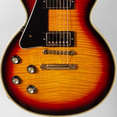 2004 Left-Handed Gibson Custom Shop '68 Reissue Les Paul Custom Figured Tri Burst ~Video~ image 2