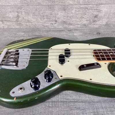 Fender Competition Mustang Bass 1971 Lake Placid Blue image 3