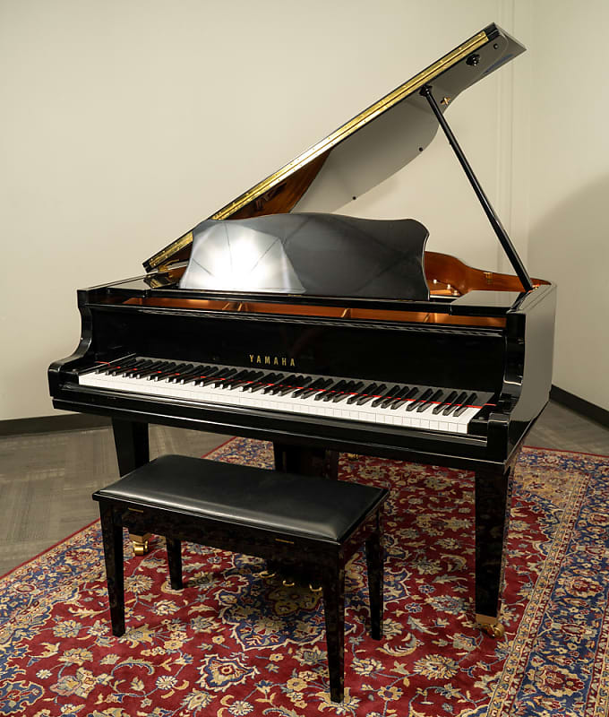 Yamaha 5'3" GC1 Grand Piano | Polished Ebony | SN: 6132964 image 1