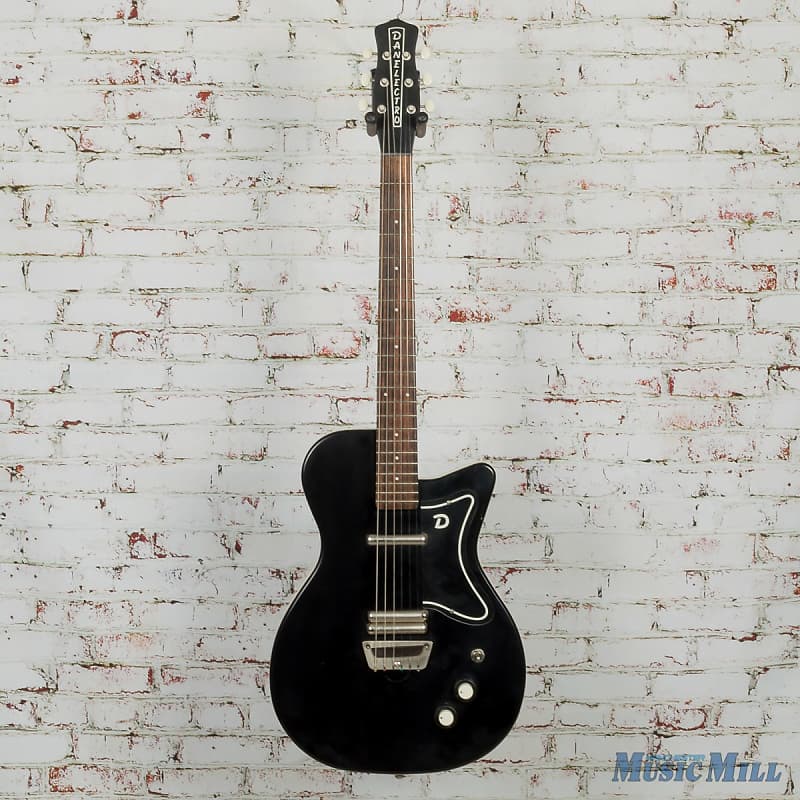 DANELECTORO 56-U2 BLACK ダンエレクトロ　レフティーモデル DANO 56 U2 BLACK – Motor City Guitar