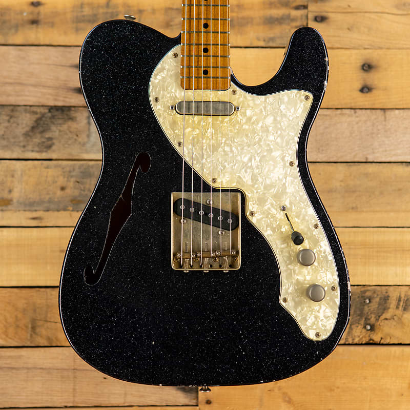 MJT Aged Guitars VTL Thinline “T” Style Electric Guitar