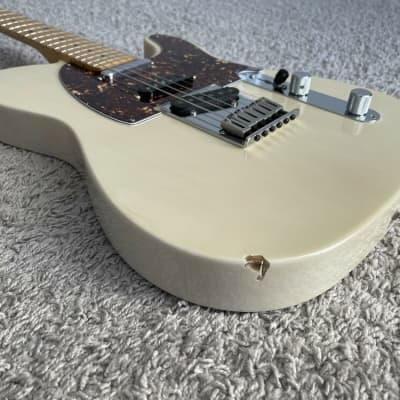 Fender Deluxe Nashville Telecaster 2016 MIM White Blonde Noiseless Pups Guitar image 4