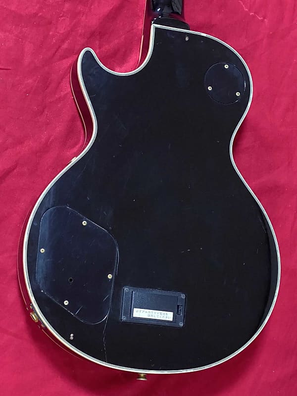 Burny RLC-55S Black 2002 Built in Sustainer Electric Guitar