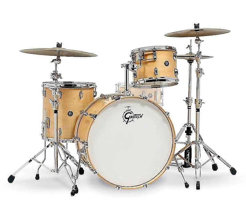 Gretsch RN2-R643-GN Renown Series 13/16/24 Drum Kit Set in Gloss Natural *IN STOCK* image 1