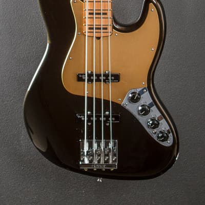 Fender American Ultra Jazz Bass - Texas Tea w/Maple image 2