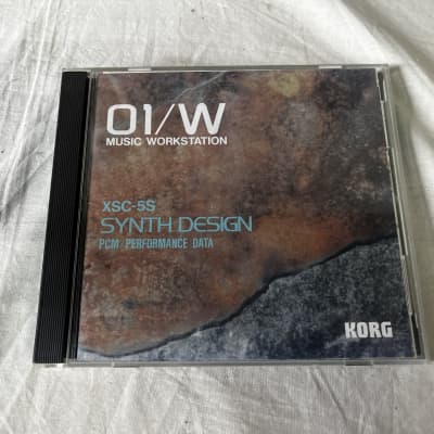 XSC-5S SYNTH DESIGN (KORG 01/W用カード) XSC-5S SYNTH DESIGN (KORG 01/W用カード) KORG 01/W PCM