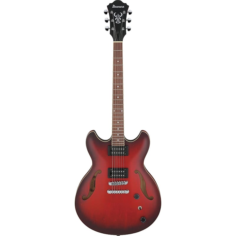 IBANEZ - AS53 SUNBURST RED FLAT - Guitare électrique image 1