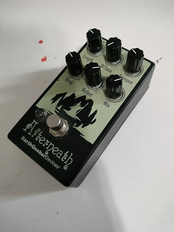 EarthQuaker Devices Afterneath Otherworldly Reverberation Machine V2 2017 - 2020 - Black image 1