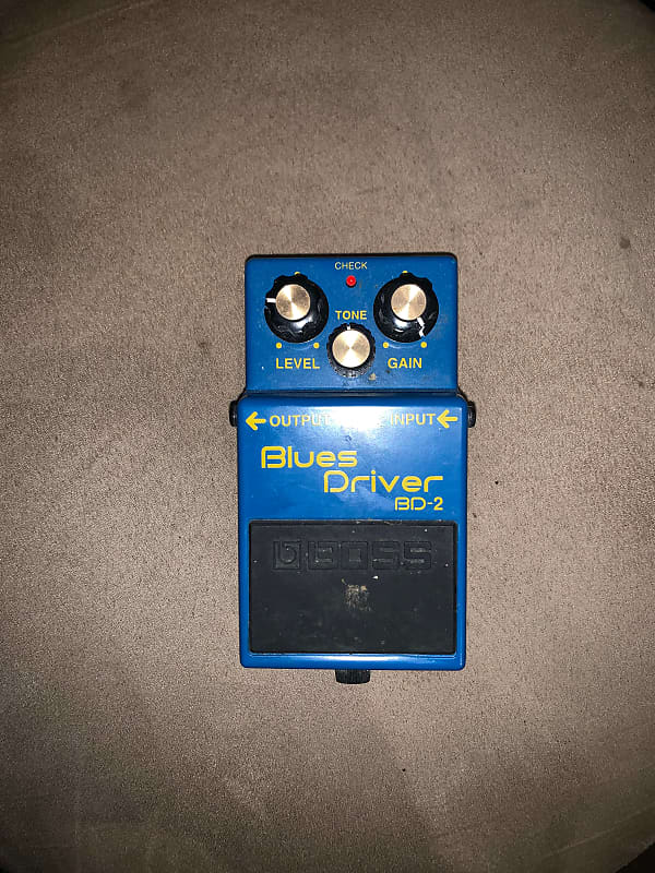 Boss Blues Driver BD2 Pedal Blue Reverb