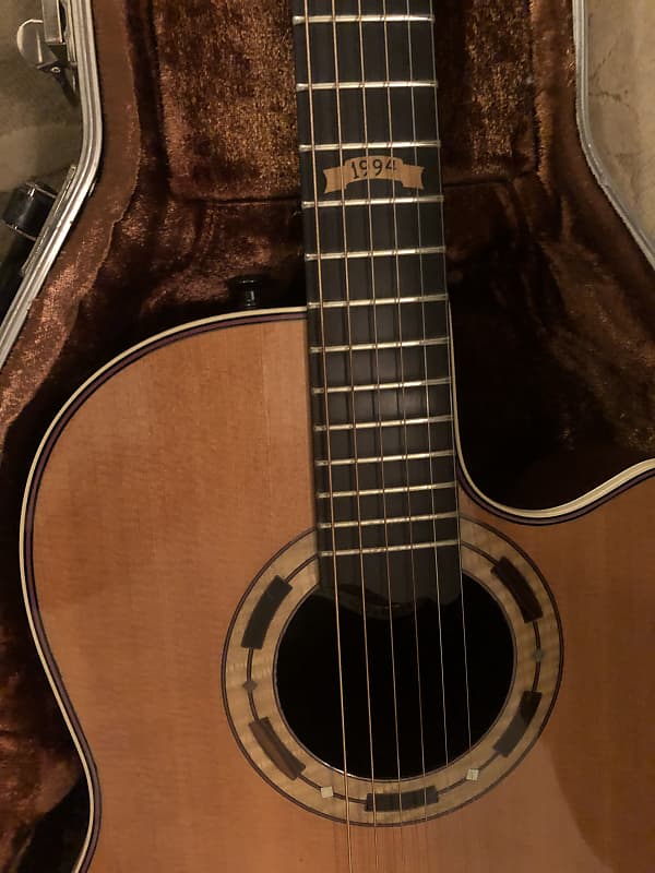 【 Ovation 1994 collectors 】Made in USA Ovation 1994 collectors edition Spruce USA rare | Reverb