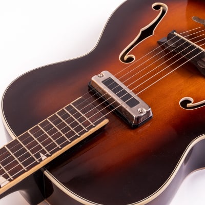 Migma Jazzgitarre  50er/60er violin sunburst restauriert 2020 image 9