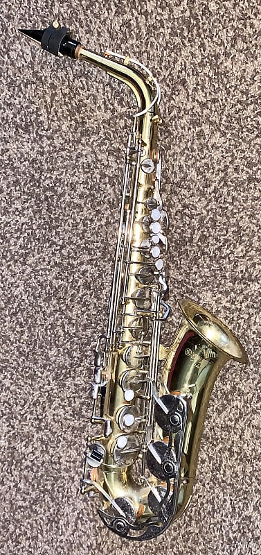 Yamaha YAS-23 Alto Saxophone Brass made in Japan OHSC image 1