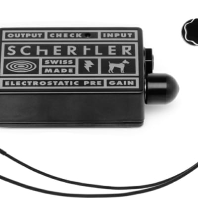 Schertler STAT-B Vintage Set Electrostatic Transducer for Double Bass (with Stat-Pre) image 2