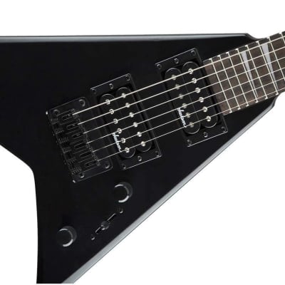 Jackson JS Series RR Minion JS1X, Amaranth Fingerboard, Satin Black Electric Guitar image 4