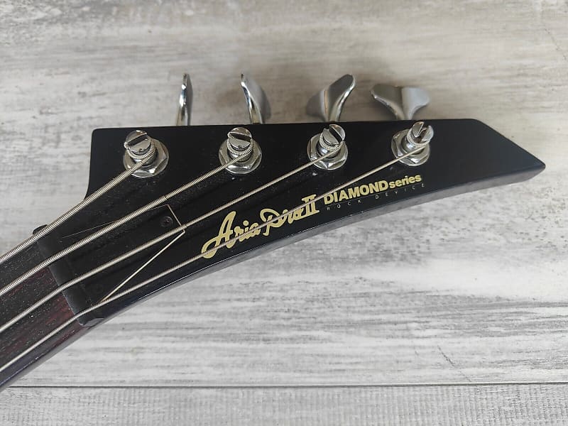 Aria Pro II Japan Diamond Series PJ Bass (Black) | Reverb Canada