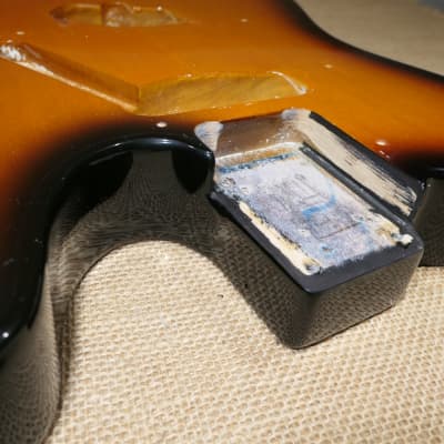 1992 Fender Telecaster Guitar Sunburst Body image 3