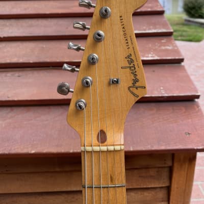 Fender Stratocaster 1958 3-Tone Sunburst Maple Neck/Fretboard. Pre CBS-Vintage. From Joe Bonamassa Collection. image 5