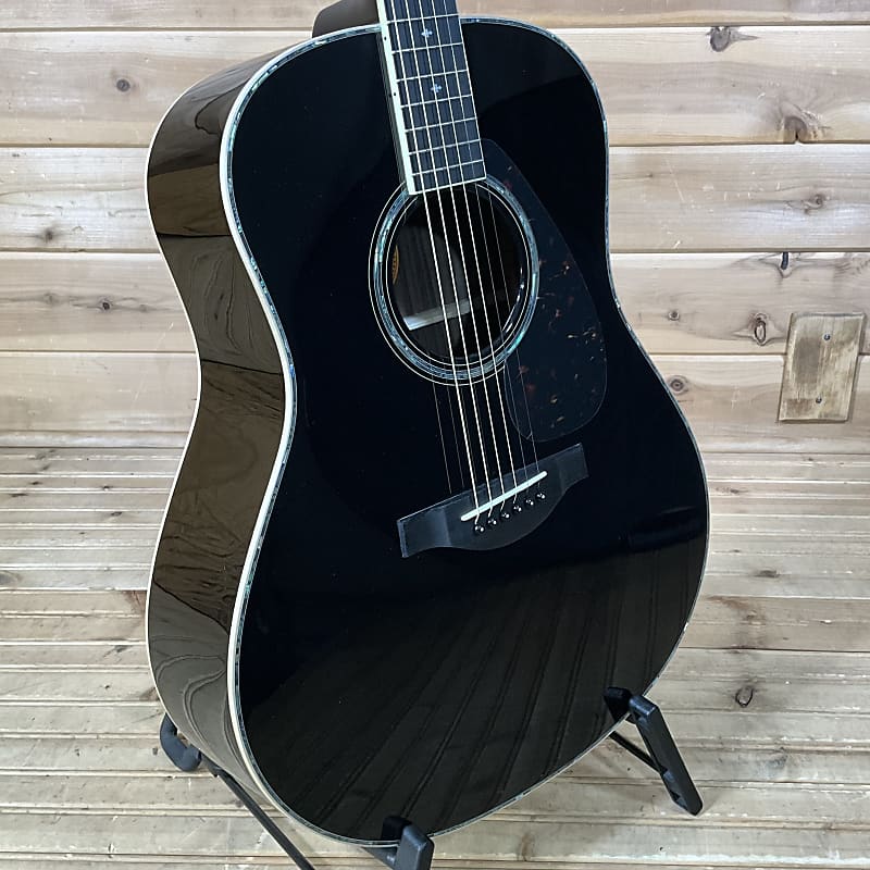 Yamaha LL16D Jumbo Black | Reverb