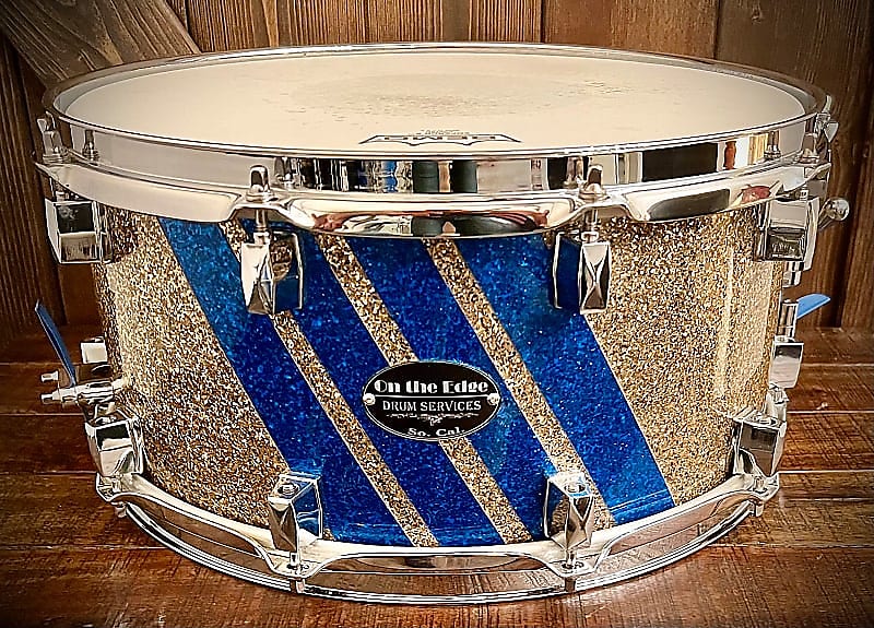 On The Edge Custom Maple 14x7” Snare Drum with 6Ply Reverb
