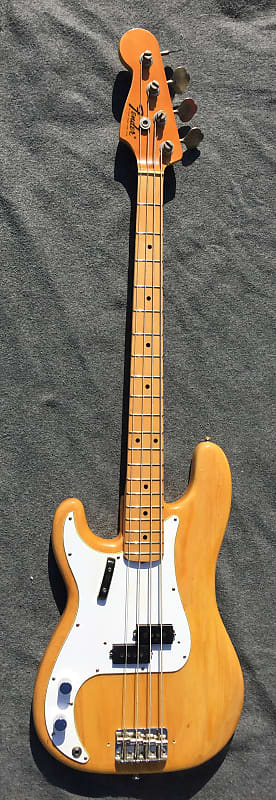 Fender Precision Bass Lefty 1975 Natural image 1