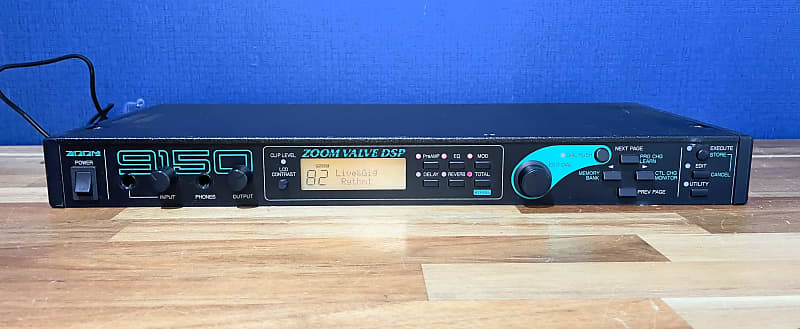 Zoom 9150 Valve DSP Vintage Multi-Effect Rack Unit Processor
