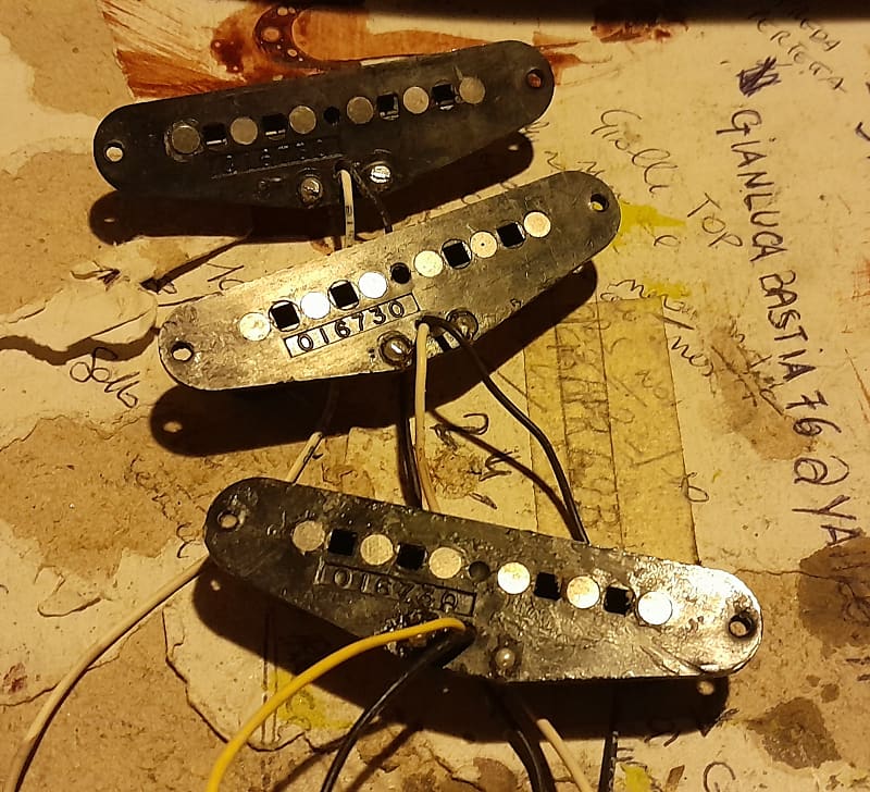 Set Fender X1 1979/1982 Pickup Stratocaster Dan Smith / Reverb