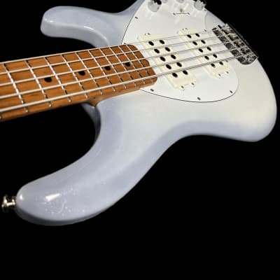 Ernie Ball Music Man StingRay 5 HH Special, Snowy Night / Maple *IN STOCK* image 3